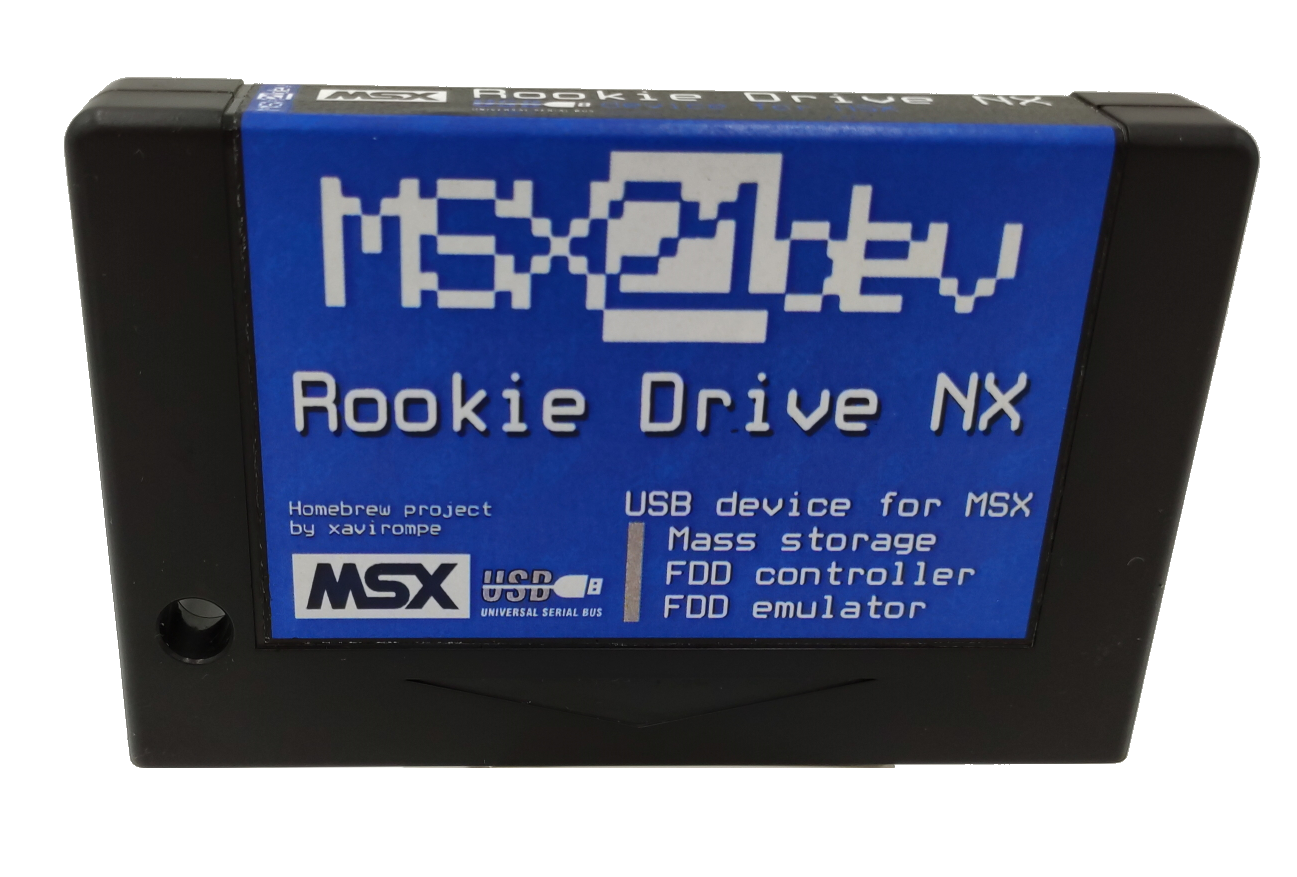 Rookie Drive – Virtual USB disk drive for MSX