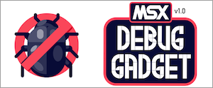 MSX Debug gadget logo