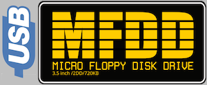 USB Floppy disk drive logo